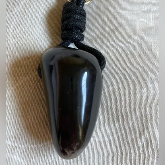 NEW Eco-Friendly Key Chain Handmade South America Artisan Black Unisex - Picture 8 of 14